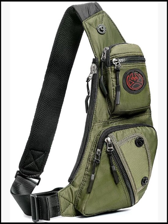 Sling Bag Chest Shoulder Backpack Crossbody Casual Daypack for Travel Hiking main image 5